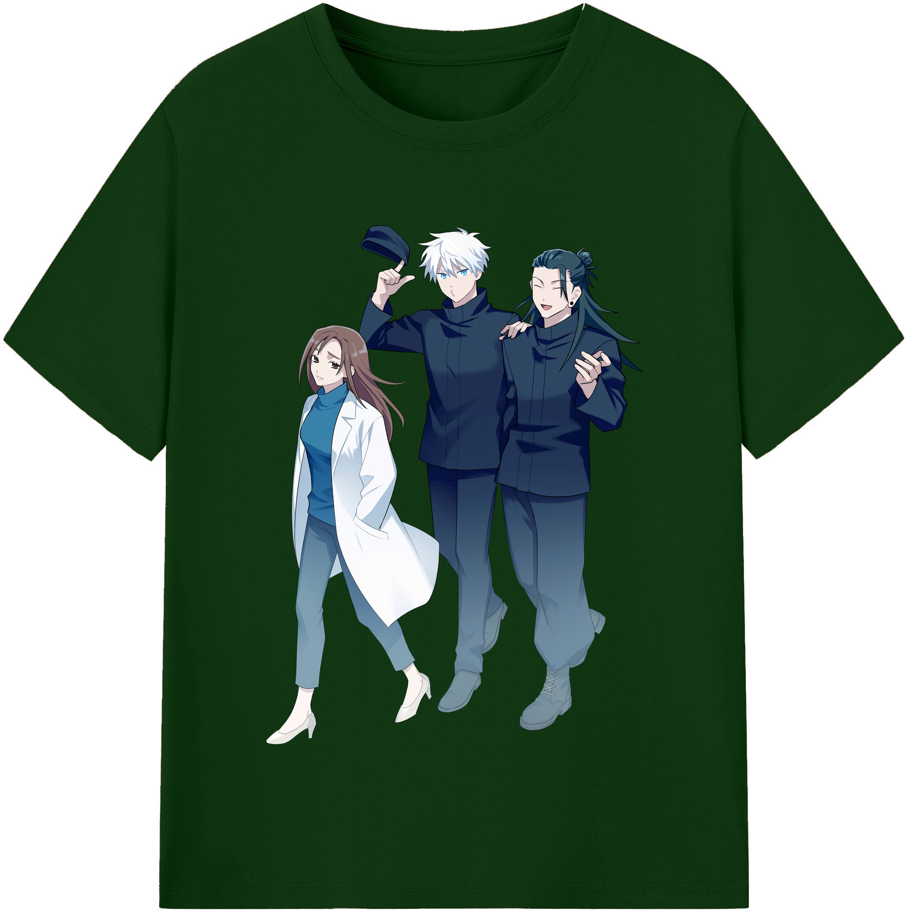 （画像用） 呪術廻戦 Jujutsu Kaisen 綿100％半袖Tシャツ（フロントプリント）